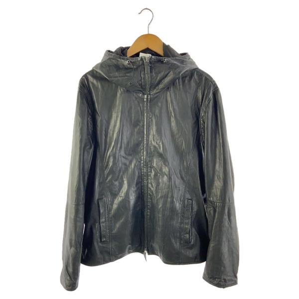 美品　EMPORIO ARMANI レザー　ジャケット EMPORIO ARMANI（レザージャケット）のフリマアイテム一覧