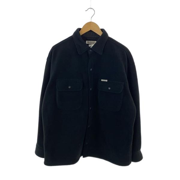 COOTIE◇フリースジャケット/S/ポリエステル/BLK/無地 : セカンド