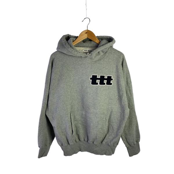 TTT_MSW◇パーカー/S/コットン/GRY/TTT-2023PW-CT02 : セカンド