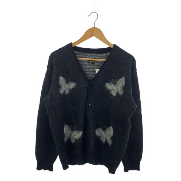 END. NEEDLES BLACK JACK モヘアカーディガン S 22aw NEEDLES