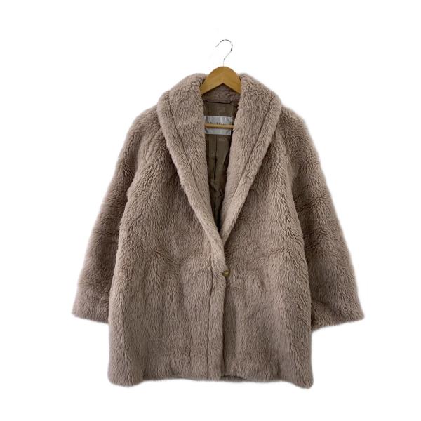 MAX MARA◇コート/34/アルパカ/BEG/無地/108608036// : セカンド