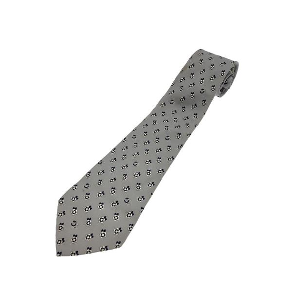 CHANEL◇ネクタイ/ロゴ/ココマーク/シルク/IDG/花柄/メンズ : セカンド