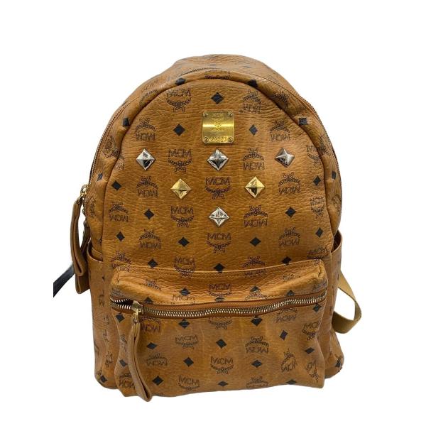 MCM◇リュック/レザー/BRW/総柄 : セカンドストリートYahoo!店 - 通販