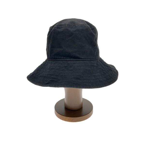 NEW ERA◇バケットハット/M/コットン/ブラック/メンズ/205791