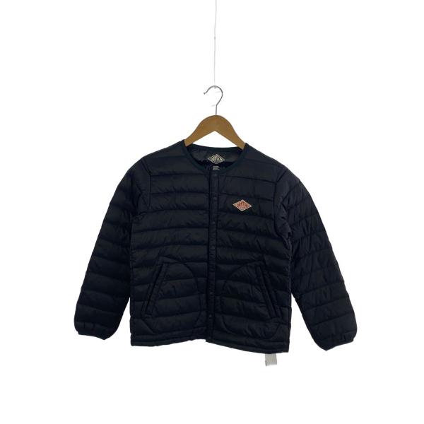 DANTON◇クルーネックインナーダウンジャケット/XS/ナイロン/BLK/JD