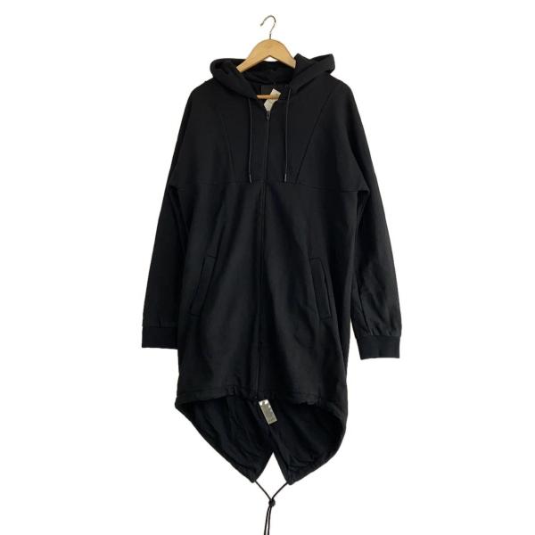 T by ALEXANDER WANG◇ジップパーカー/S/コットン/BLK// : セカンド