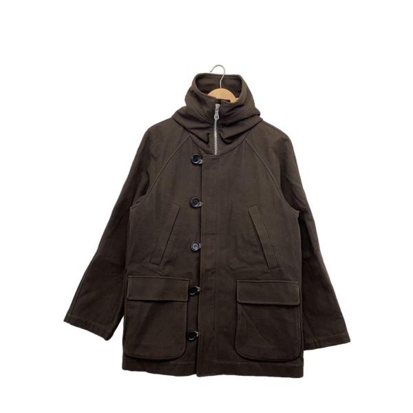 yohji yamamoto A.A.R◇コート/M/コットン/BRW/無地/X860637