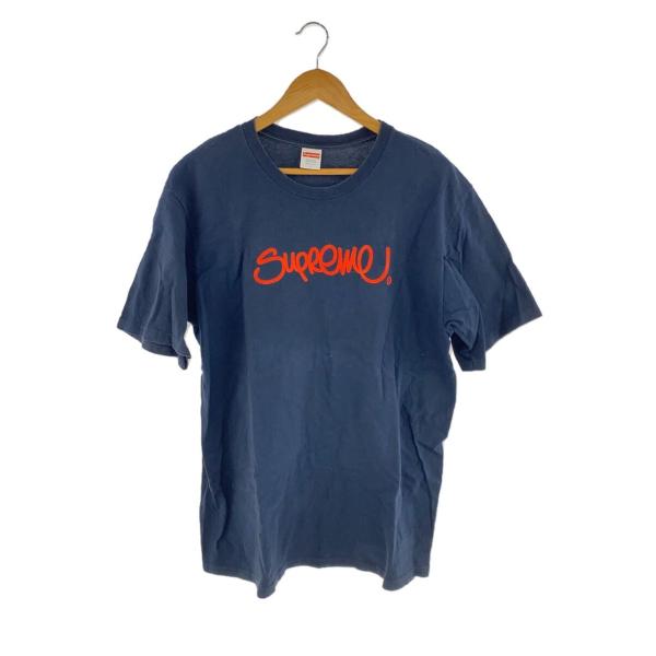 Supreme◇Tシャツ/L/コットン/NVY : セカンドストリートYahoo!店