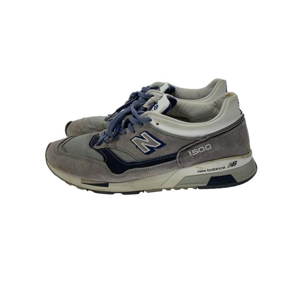NEW BALANCE◆ローカットスニーカー/UK9.5/GRY/スウェード/M1500BN//