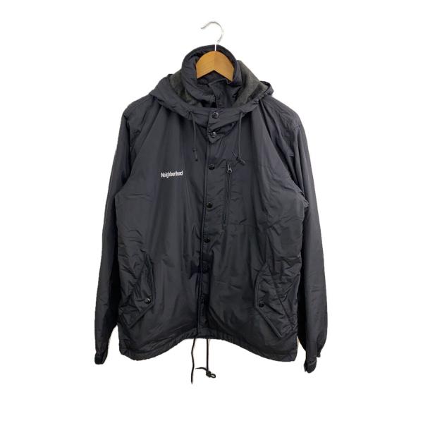 NEIGHBORHOOD◇ID NE JKT/ジャケット/S/ナイロン/BLK/無地 NEIGHBORHOOD◇ID NE JKT/ジャケット/S/ナイロン/BLK/無地