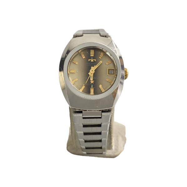 TECHNOS◇自動巻腕時計/アナログ/ステンレス/GLD/SLV/FIRE BIRD