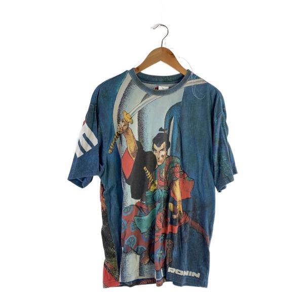 Supreme◇23SS/RONIN S/S TOP MULTI T/Tシャツ/M/コットン/BLU/総柄