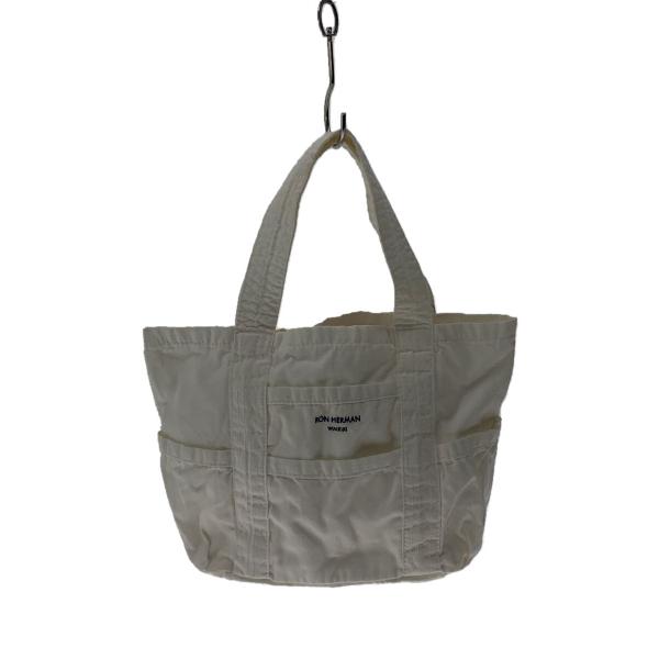 Ron Herman / トートバッグ/--/BEG/RHHI-22FA-002 Ron Herman◇トートバッグ/カシミア/WHT/RHHI-22FA-002 : セカンド