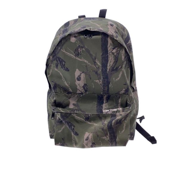 Carhartt◇リュック/ポリエステル/GRN/カモフラ : セカンドストリート