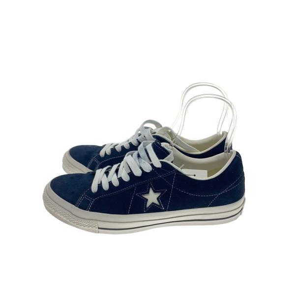 CONVERSE◆ローカットスニーカー/27.5cm/ネイビー/スウェード/35200862//