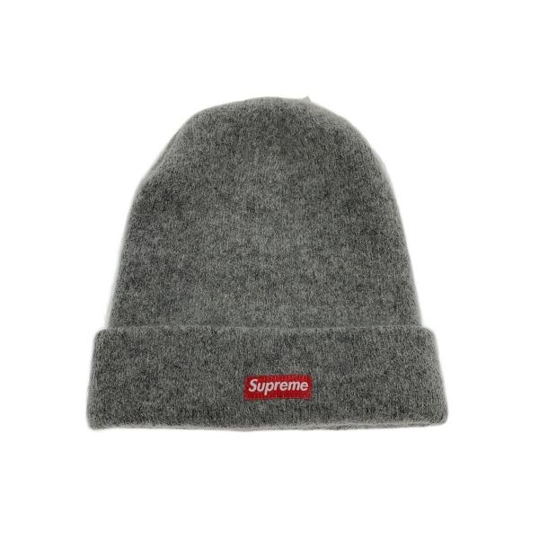 Supreme◇ニットキャップ/--/ナイロン/GRY/メンズ : セカンド