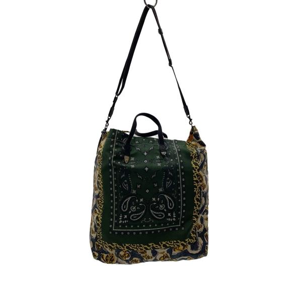 TOGA VIRILIS トートバッグ TOGA VIRILIS ARCHIVES◇TOGA Print tote bag/内側汚れ有/トートバッグ