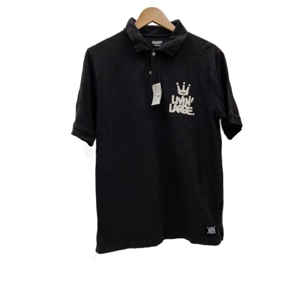 STUSSY◇ポロシャツ/M/コットン/BLK : セカンドストリートYahoo!店