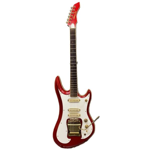 GUYATONE◇Sharp 5/LG-1200/ビザールギター/本体のみ/1982年製/レッド