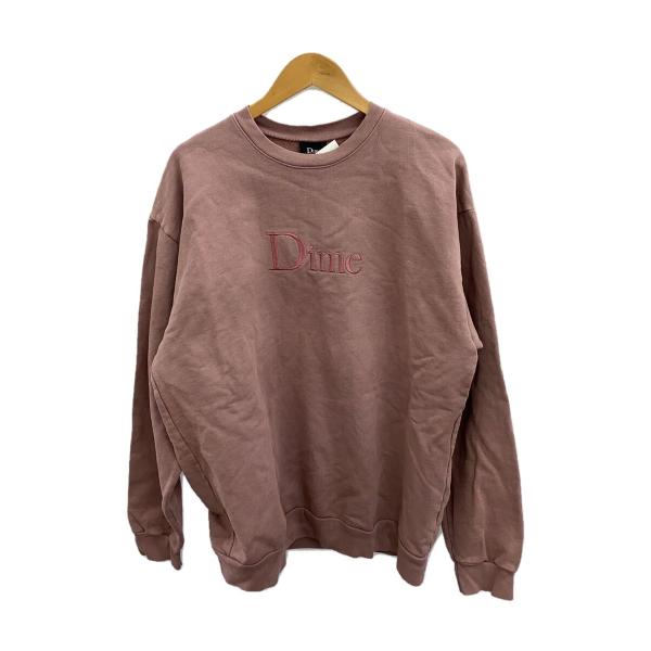 Dime◇スウェット/L/コットン/PNK/無地/ca59648 : セカンドストリート