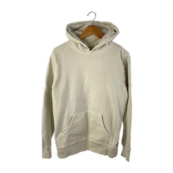 Supreme◇17ss/Overdyed hooded sweatshirt/パーカー/M/コットン/IVO  