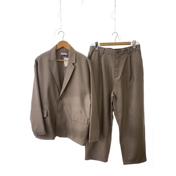 FREAK'S STORE◇セットアップ/L/ポリエステル/KHK/無地/FSEM20SS-101JK