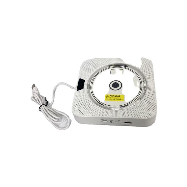 wall mountable CD player/ポータブルCD/YR-Q200/ホワイト : セカンド