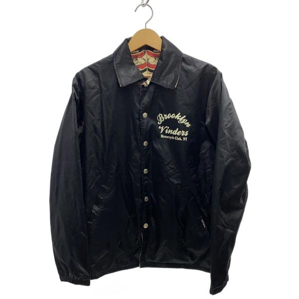 Schott◇コーチジャケット/S/ナイロン/BLK : セカンドストリートYahoo