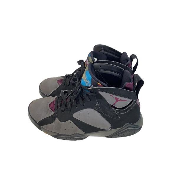 NIKE◆AIR JORDAN 7 RETRO/エアジョーダンレトロ/ブラック/304775-034/26.5cm/BLK//