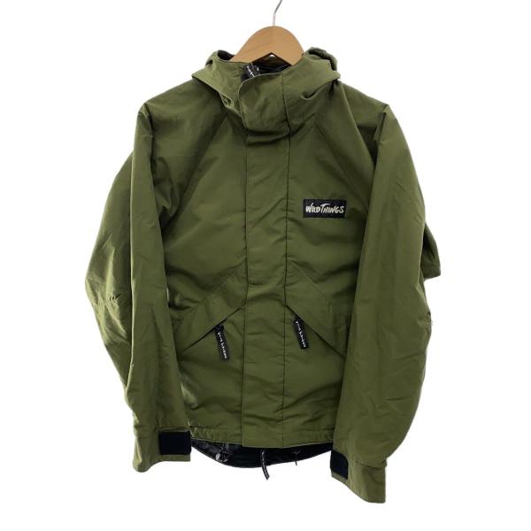 WILDTHINGS◇ナイロンジャケット/M/ナイロン/KHK/無地 : セカンド