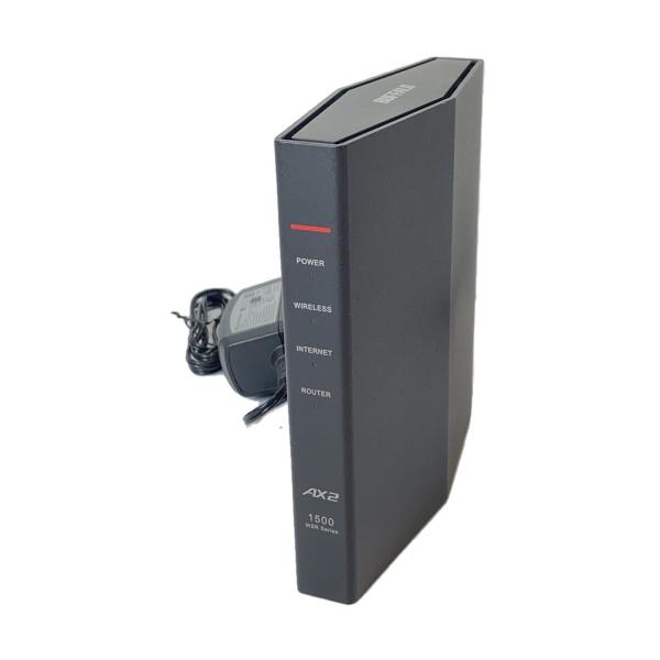 新品未開封BUFFALO Wi-Fiルーター WSR-1500AX2S-BK BUFFALO◇無線LANルーター(Wi-Fiルーター) WSR-1500AX2S-BK : セカンド