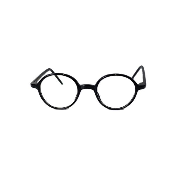 白山眼鏡 ブラック メガネ (度有り) 白山眼鏡店◇メガネ/プラスチック/BLK/CLR/メンズ : セカンド