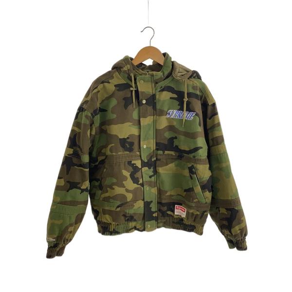 Supreme◇×mitchell&ness/24FW/Twill Stadium Jacket/M/コットン/KHK