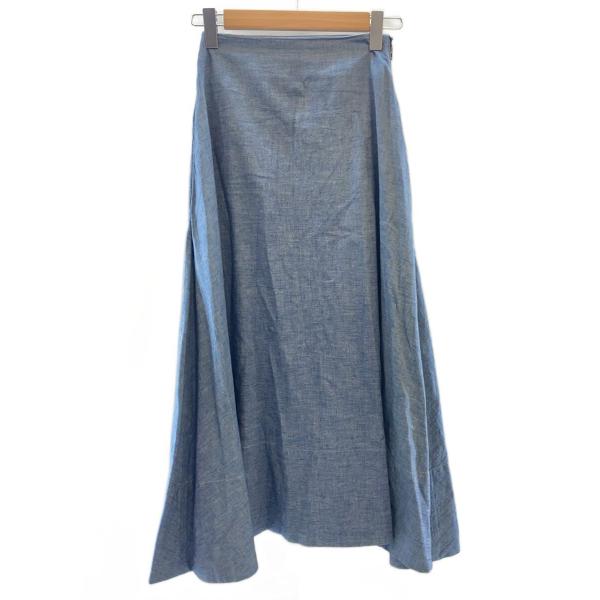 MADISONBLUE◇ロングスカート/XS/コットン/IDG/無地/MB161-6003
