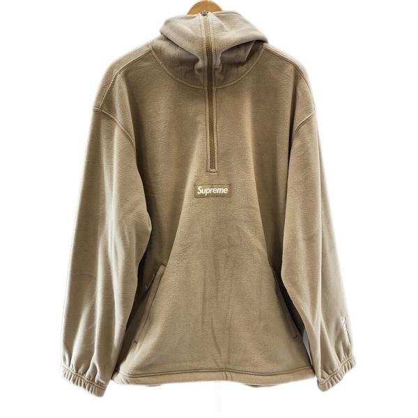 Supreme パーカー　L Supreme◇パーカー/XL/ポリエステル/BEG/無地 : セカンドストリート
