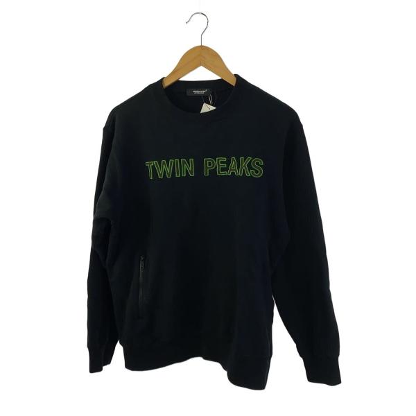 【激レア】undercoverスウェット UNDERCOVER◇×TWIN PEAKS/スウェット/2/コットン/BLK/UC2D4802-1