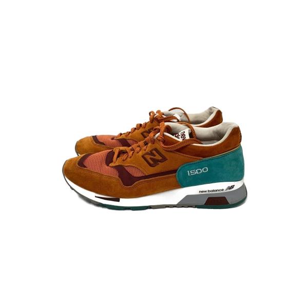 New Balance 1500 オレンジ/ブラウン/ターコイズ　27.5 NEW BALANCE◇M1500/オレンジ/Made in UK/US8.5/ORN : セカンド
