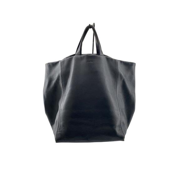 Aeta 黒 シンプル トートバッグ Aeta◇トートバッグ/レザー/BLK : セカンドストリートYahoo!店 - 通販