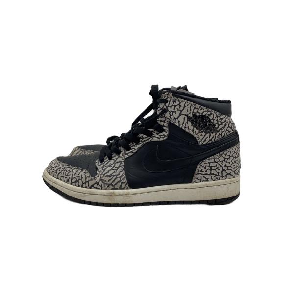 NIKE◆AIR JORDAN 1 RETRO HIGH/エアジョーダンレトロハイ/グレー/839115-013/26cm/