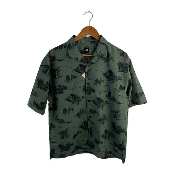 THE NORTH FACE / S/S ALOHA VENT SHIRT_ショートスリーブアロハベントシャツ/M/ポリエステル/NVY// THE NORTH FACE◇S/S ALOHA VENT SHIRT_ショートスリーブアロハベント
