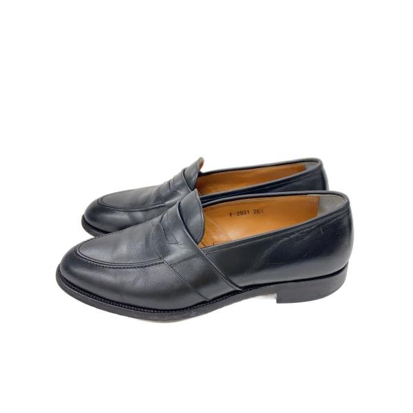 scotch grain◇ローファー/26.5cm/BLK/レザー/F-2931 : セカンド