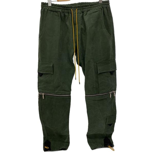 RHUDE ナイロンカーゴパンツ RHUDE◇カーゴパンツ/XL/コットン/KHK/無地 : セカンドストリートYahoo