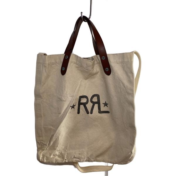 DOUBLE RL & COMPANY トートバッグ RRL◇Double RL/トートバッグ/キャンバス/BEG// : セカンドストリート