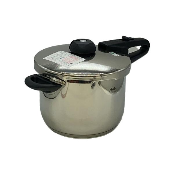 Fissler vitavit 片手圧力鍋　6L 蒸し器付き Fissler◇vitavit/6L/圧力鍋 : セカンドストリートYahoo!店 - 通販