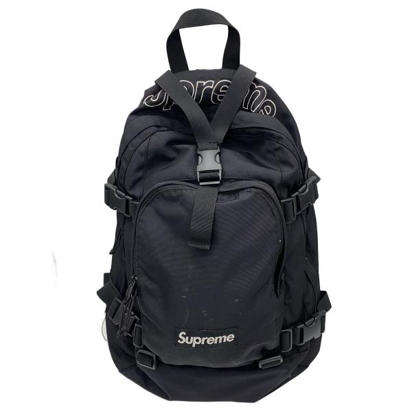 Supreme◇シュプリーム/19FW/Backpack/リュック/ナイロン/ブラック