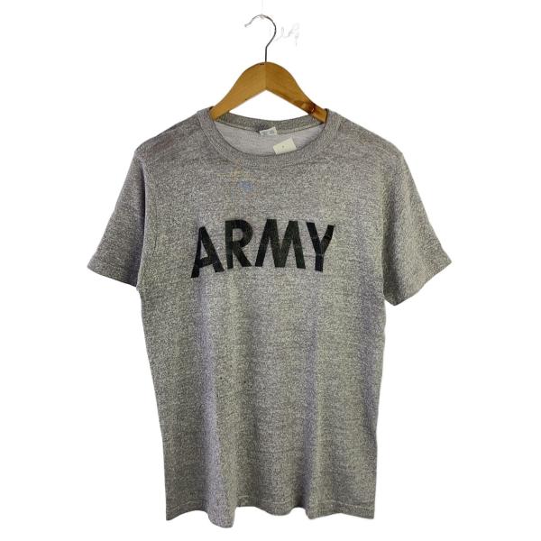 Champion◇Tシャツ/L/ポリエステル/GRY/無地/80s/トリコタグ後期/usa製