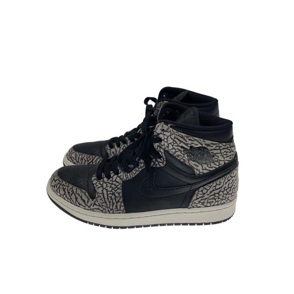 NIKE◆AIR JORDAN 1 RETRO HIGH/エアジョーダンレトロハイ/グレー/839115-013/27cm///