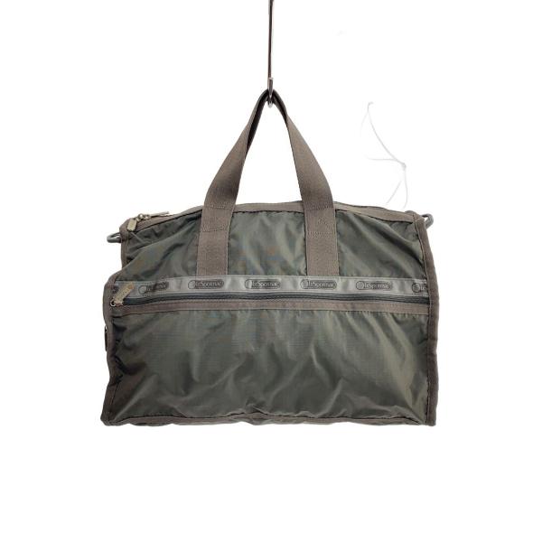 LESPORTSAC◇ボストンバッグ/ナイロン/KHK/無地 : セカンドストリート