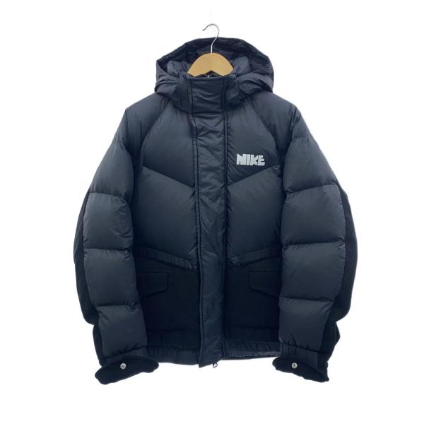 NIKE◇×sacai/ダウンジャケット/M/ナイロン/BLK/CT3269// : セカンド