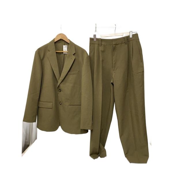 UNIQLO×MARNI◇セットアップ/上XL/下L/ポリエステル/カーキ/311-449585